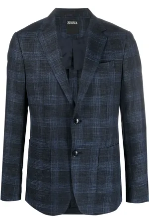 Ermenegildo Zegna Blazer a cuadros con botones