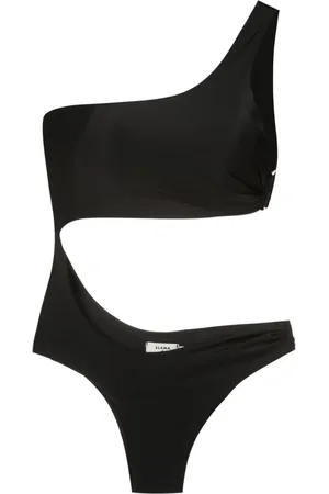 AMIR SLAMA Bañador con hebilla y logo grabado