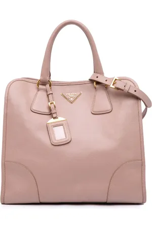 Prada Bolso satchel Lux Shopping Tote de piel saffiano 2010-2024