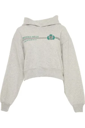 Sporty & Rich Sudadera corta BH Horizon con capucha