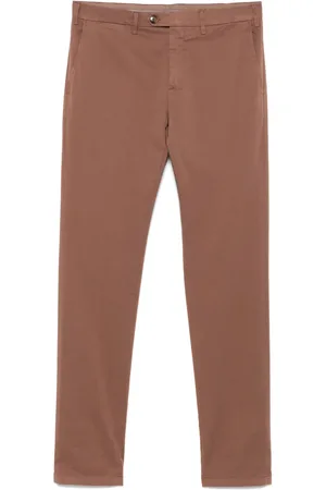 CANALI Pantalones chinos de algodón stretch