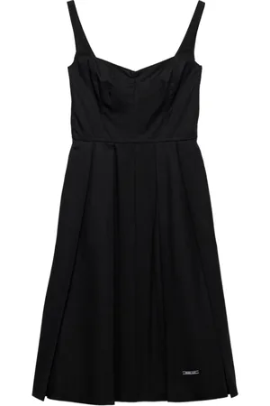 Prada Vestido midi de algodón