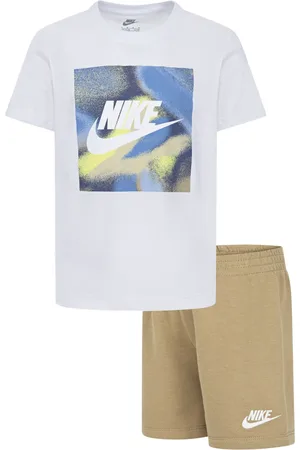 Nike Set de pantalones cortos con logo Swoosh estampado