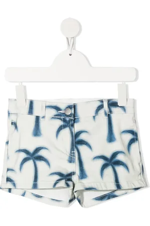 Stella McCartney Bermudas con motivo de palmeras