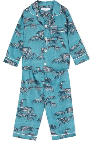Desmond & Dempsey Pijama Bocas con estampado gráfico