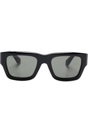 Gucci Gafas de sol con montura rectangular