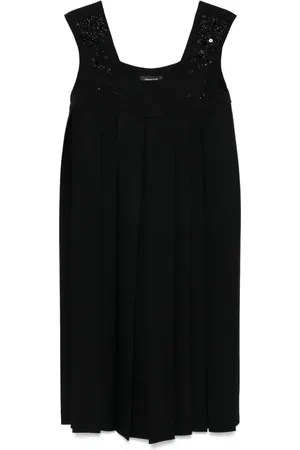 Fabiana Filippi Vestido midi con detalle de lentejuelas