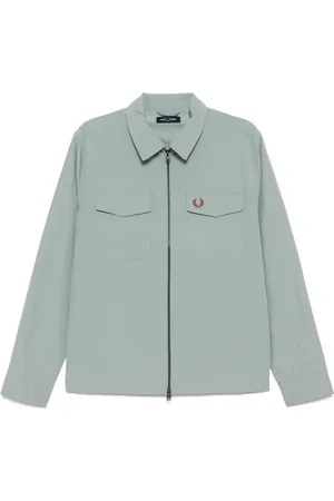 Fred Perry Sobrecamisa texturizada con cremallera