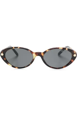 VERSACE Gafas de sol Greca con montura oval