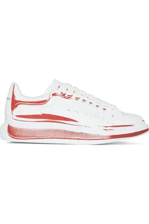 Alexander McQueen Zapatillas con efecto de sello