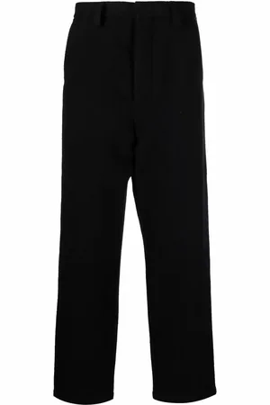 Ami Pantalones rectos con efecto mélange