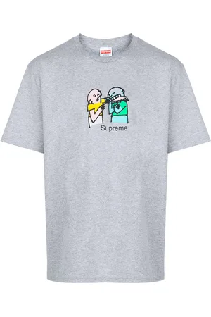 Supreme Camiseta con estampado de bocado