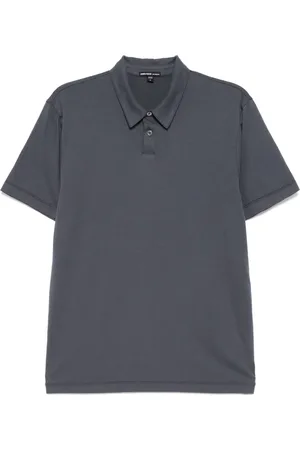 James Perse Polo con efecto cepillado