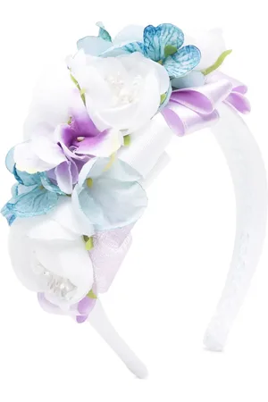 COLORICHIARI Diadema con aplique floral
