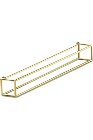 SHIHARA Pendiente Rectangle 60 en oro amarillo de 18kt