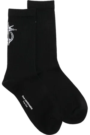 FIVE CM Calcetines con logo en intarsia