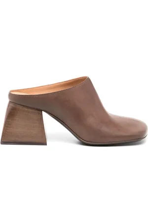 UMA WANG Mules Stone con tacón de 70 mm