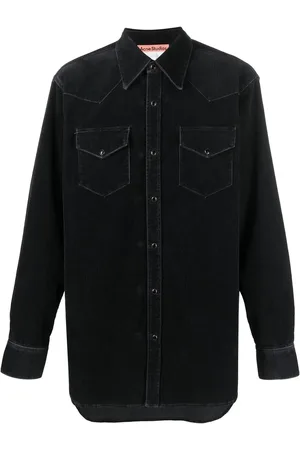 Acne Studios Camisa vaquera con botones