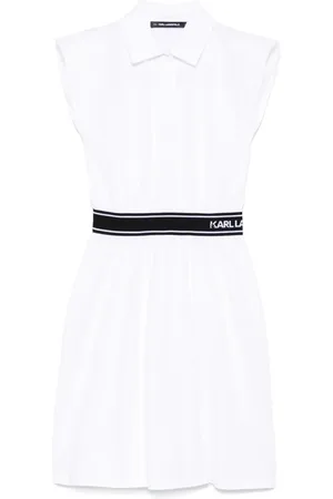 Karl Lagerfeld Vestido corto tipo polo