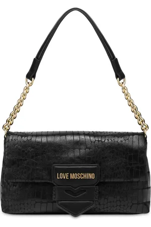 Moschino Bolso de hombro con letras del logo