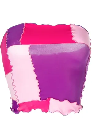 Sherris Top tipo bandeau con diseño color