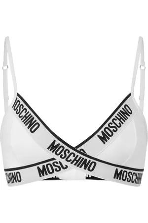 Moschino Sujetador con franja del logo