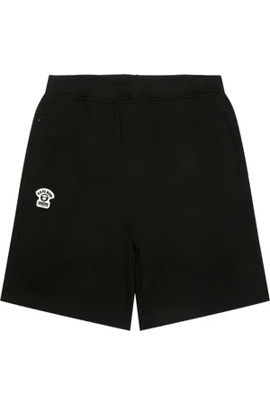 A Bathing Ape Pantalones cortos de chándal con parche del logo
