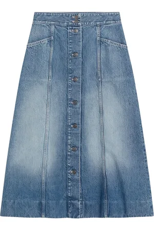 VALENTINO GARAVANI Falda midi de algodón