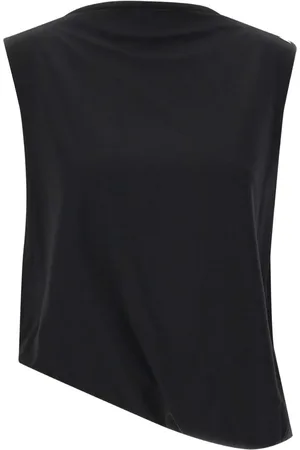Kaos Top con dobladillo asimétrico