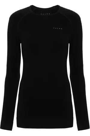 Falke Top con manga larga y cremallera