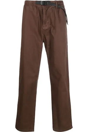 Gramicci Pantalones rectos con cinturón