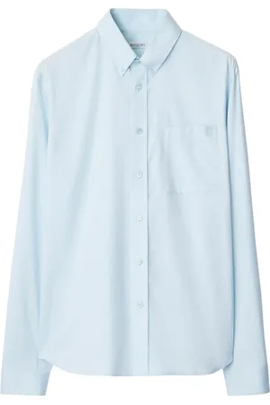 Burberry Camisa con logo bordado