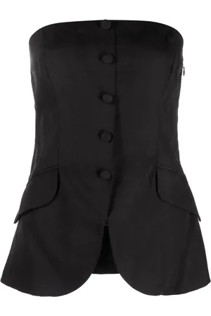 Reformation Top tipo blazer Tonya palabra de honor