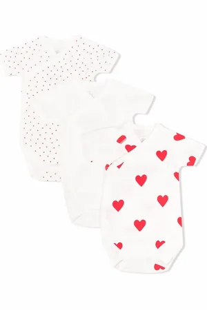 Petit Bateau Body con estampado de corazones