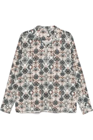 Tintoria Mattei Camisa con estampado tie-dye