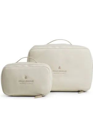 Brunello Cucinelli Neceser con logo bordado