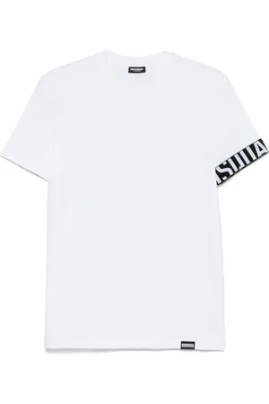 Dsquared2 Camiseta con puños del logo