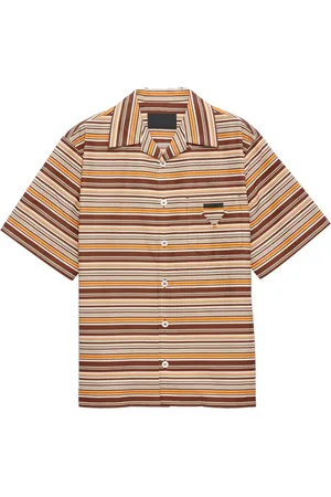 Prada Camisa bowling a rayas