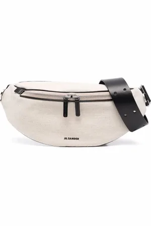 Jil Sander Riñonera con logo estampado