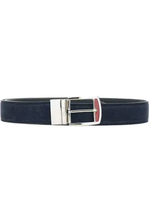 Kiton Cinturón con logo en la hebilla