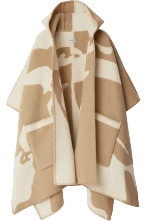 Burberry Capa con capucha y motivo EKD