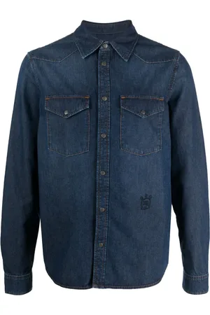 Zadig & Voltaire Camisa Stan Skull XO vaquera