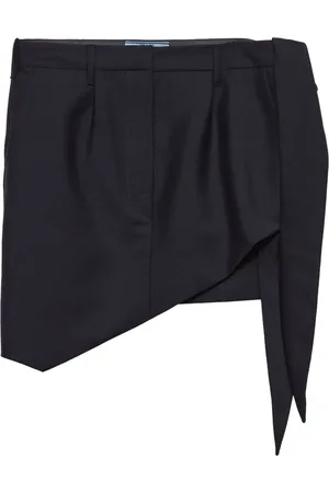 Prada Minifalda asimétrica
