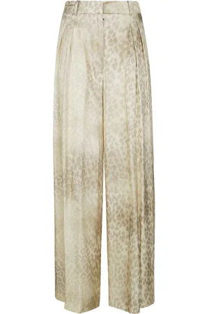 NUDE Pantalones con animal print