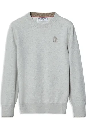 Brunello Cucinelli Jersey con logo bordado