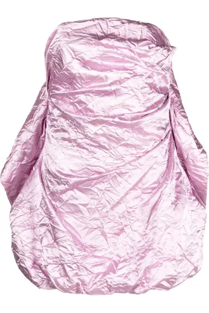 The Attico Vestido corto con volantes