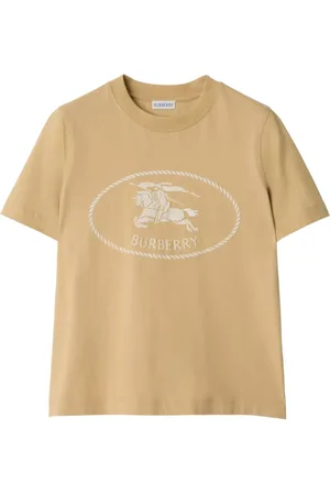 Burberry Camiseta de algodón con estampado Knight
