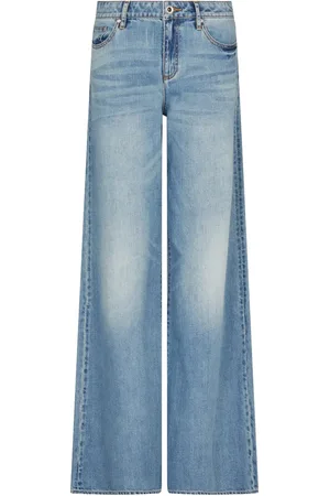 Armani Exchange Vaqueros acampanados