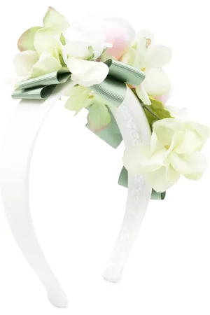 COLORICHIARI Diadema con aplique floral