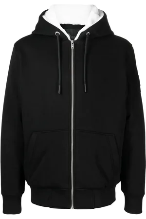 Moose Knuckles Chaqueta con placa del logo